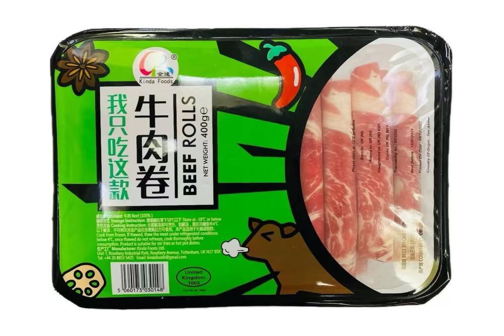 金达牛肉卷 400g